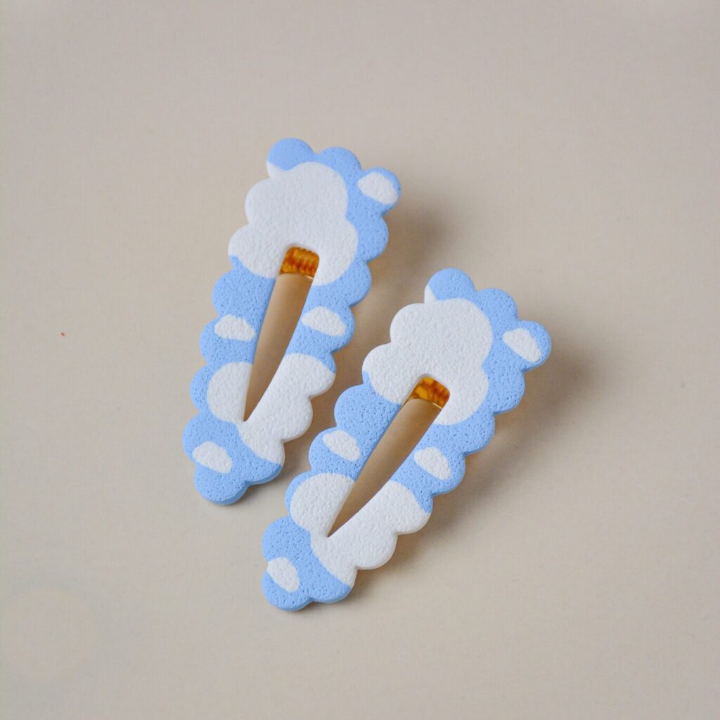 Barrette nuages