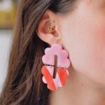 boucles d'oreilles colorées saboom