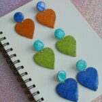 Boucles d'oreilles colorées Saboom