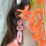 Boucles d'oreilles colorées Saboom