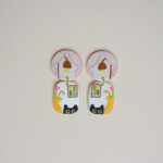 A la fenêtre boucles d'oreilles Saboom