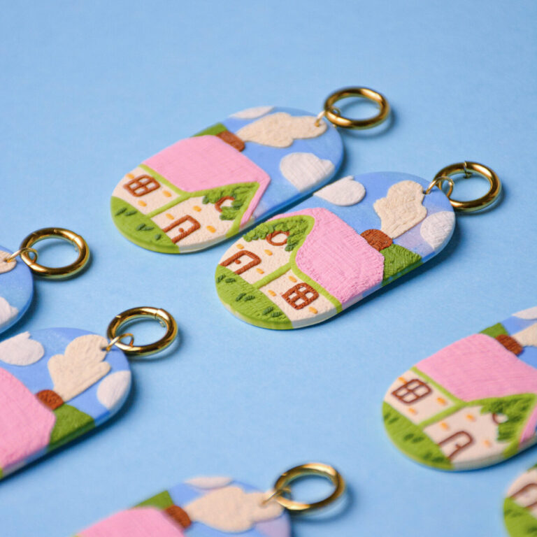 La Maison boucles d'oreilles Saboom