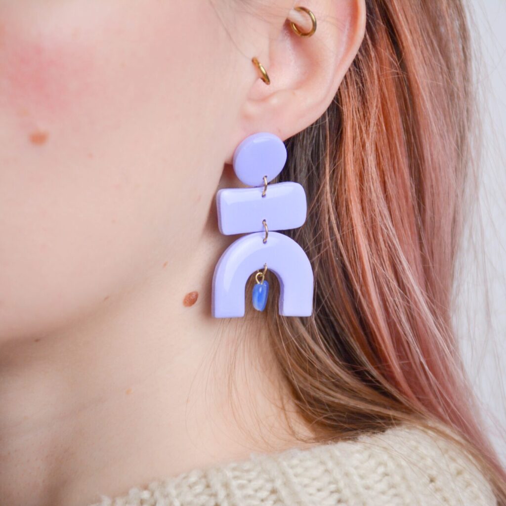Boucles d'oreilles Saboom Alice zoom
