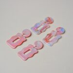 Boucles d'oreilles colorées nacrées Saboom Charlotte