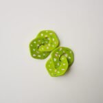 boucles d'oreilles colorées Saboom Chloé vert