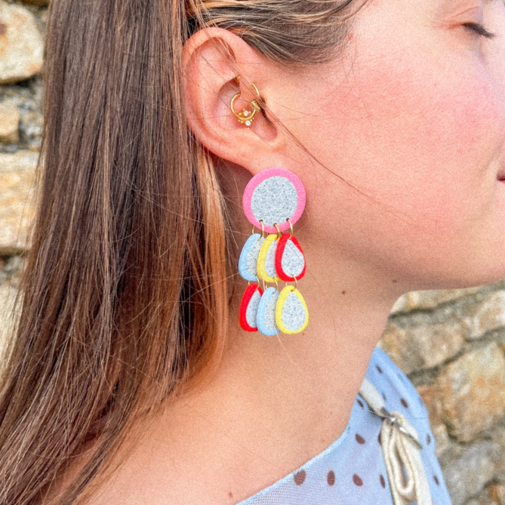Boucles d&rsquo;oreilles – Morgane (2 couleurs)